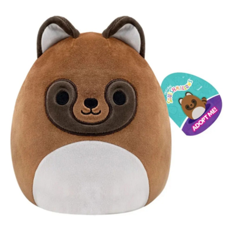 Squishmallows Adopt Me! 8 Medium Plush Toy (SQAM00005) – Tanuki