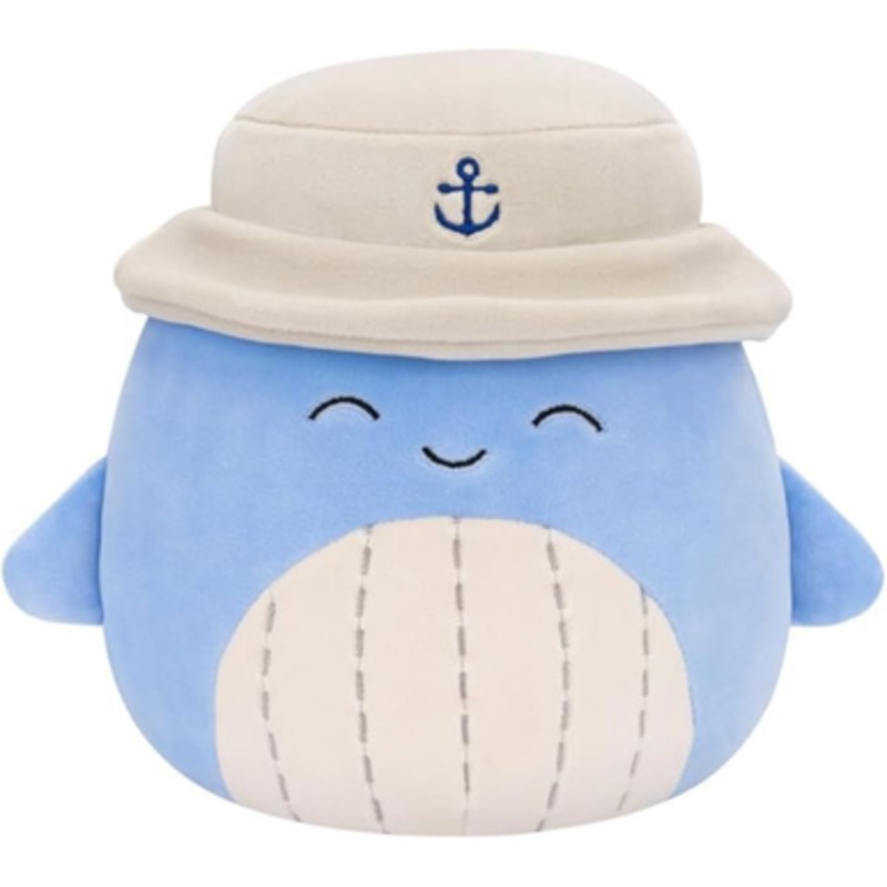 Squishmallows (SQCR06593) SQK – 7.5 Little Plush Samir Whale