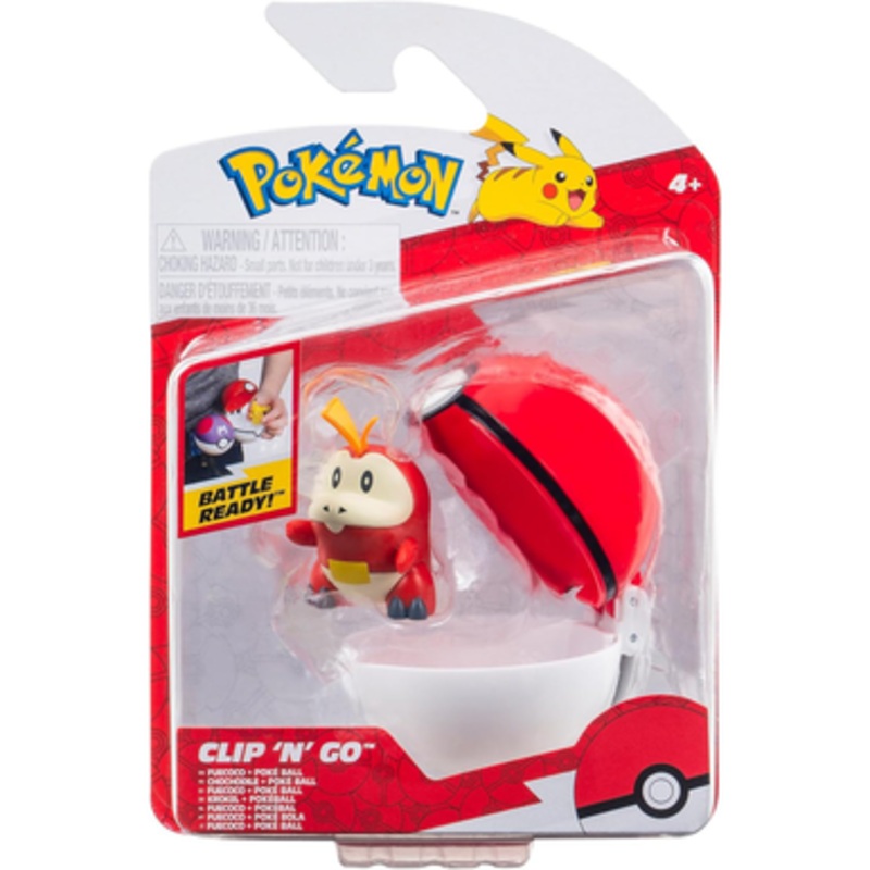 Pokemon PKW3628 Clip N Go Fuecoco and Pok Ball