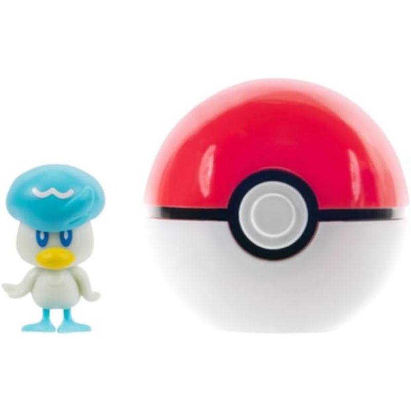 Pokemon PKW3630 Clip N Go Quaxly with Pok Ball