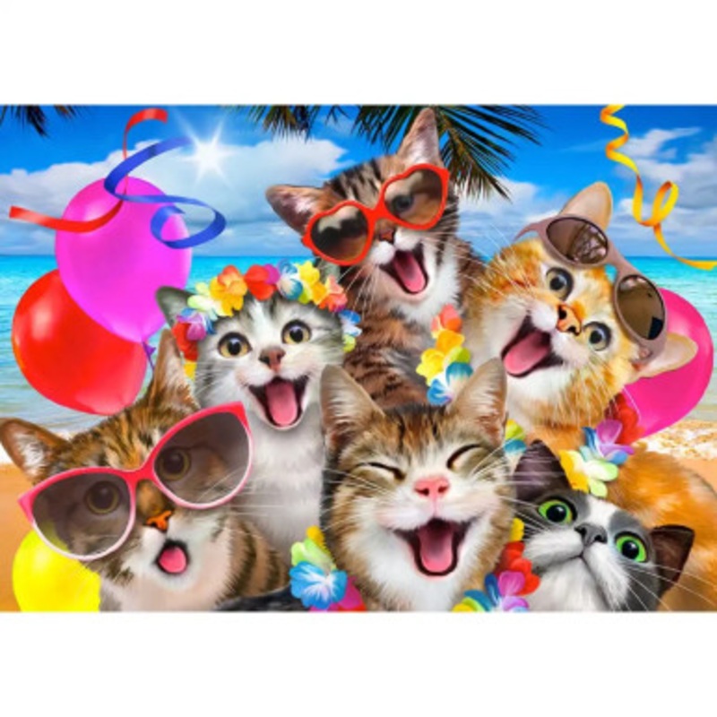 Puzzle W RS: Cat Party L 505 | 479111