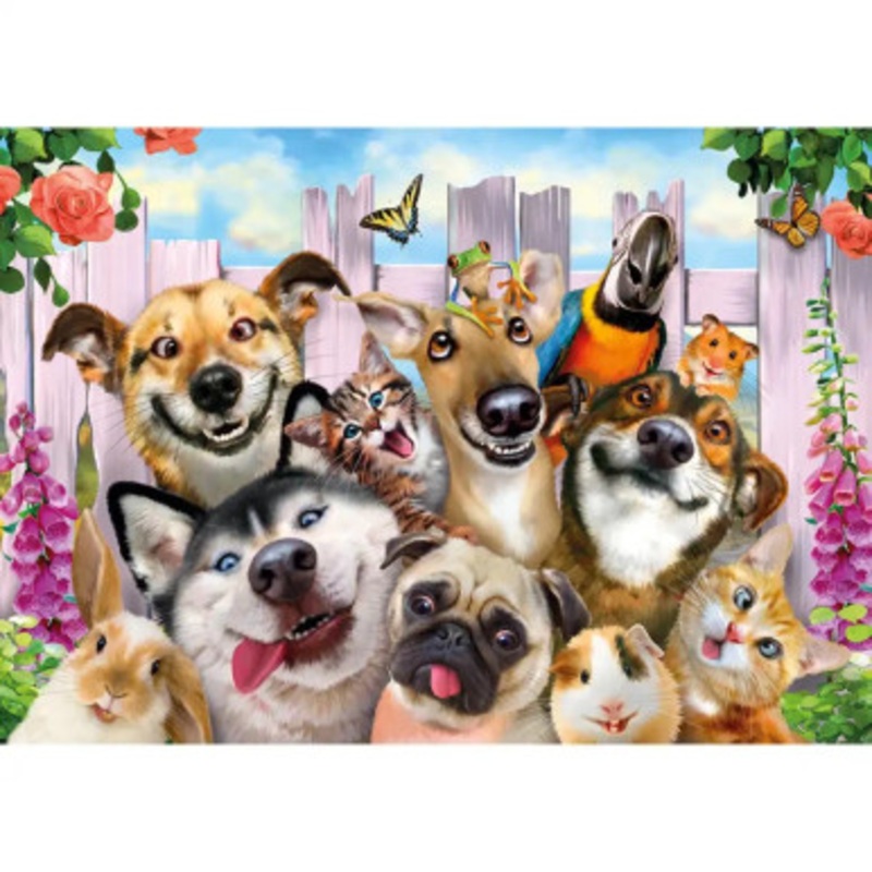 Puzzle W RS: Crazy Pets M 200 | 4711111