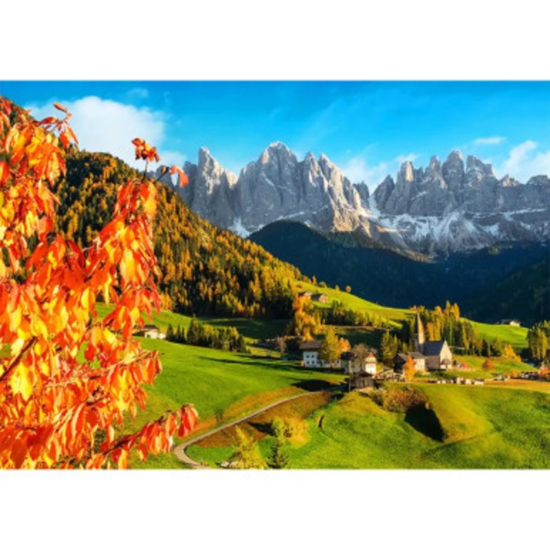 Puzzle W RS: Sankt Magdalena, Dolomites, Italy XL 1010 | 4750111