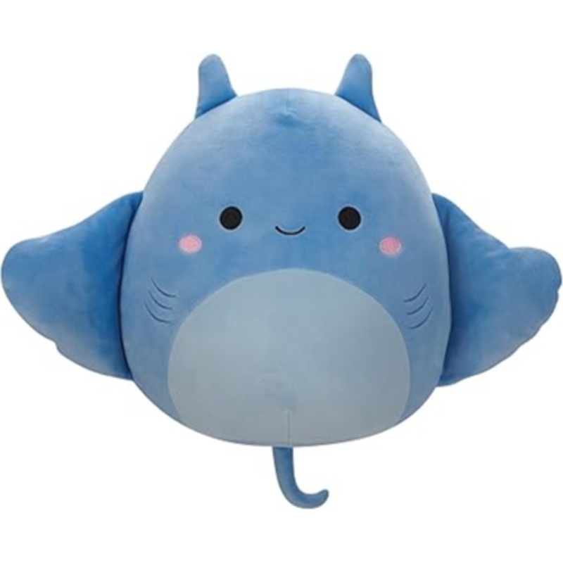Squishmallows (SQCR05429) SQK – 7.5 Little Plush Lux the Blue Manta Ray