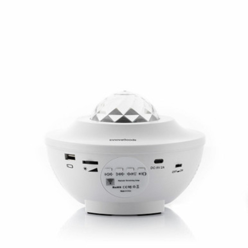 InnovaGoods Led Star Projector And Laser With Speaker Sedlay |  V0103834