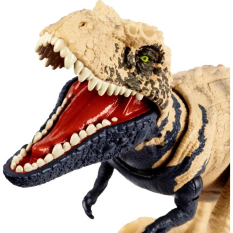 Jurassic HLP27 World Dinosaur Toy, Bistahieversor Gigantic Trackers Large Species Action Figure with Attack Motion and Tracking Gear, Digital Play |  MJ-TOY-HLP27