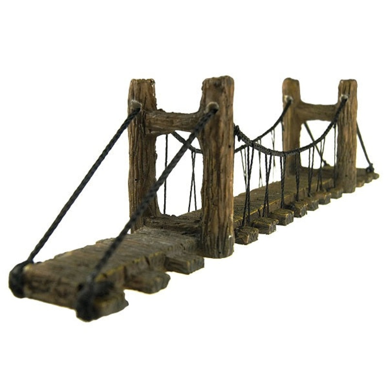 Yani Aquarium Decor Fish Tank Decoration Ornament Coral Realistic Bridge Decor