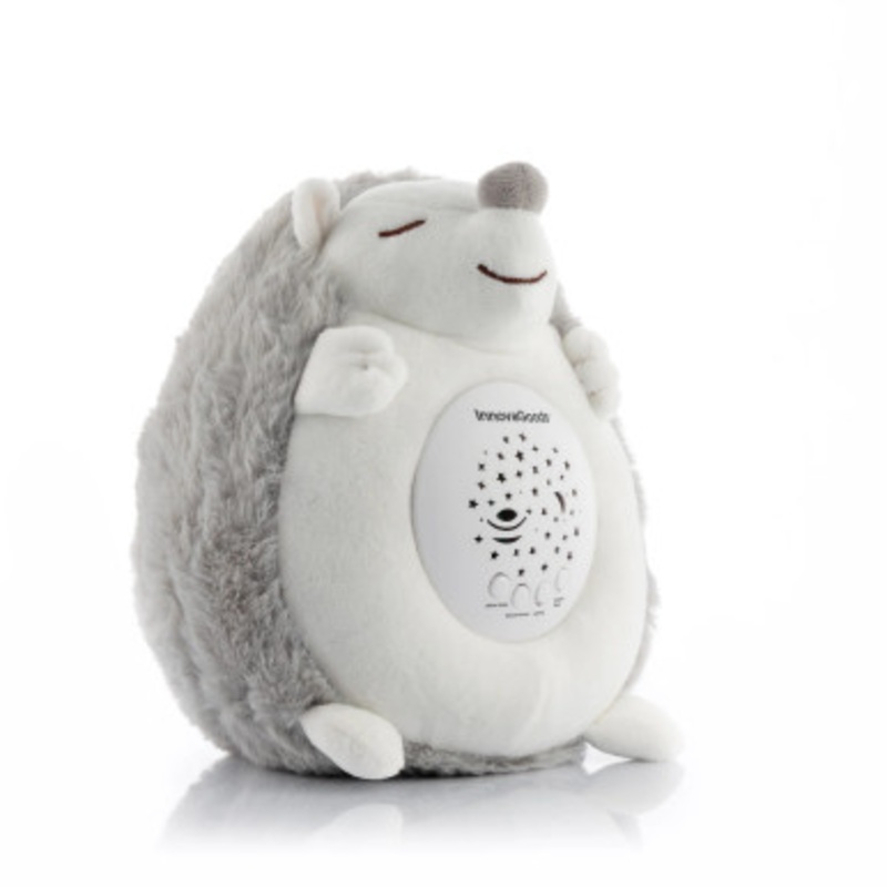 InnovaGoods Hedgehog Soft Toy With White Noise And Nightlight Projector Spikey|  V0103194