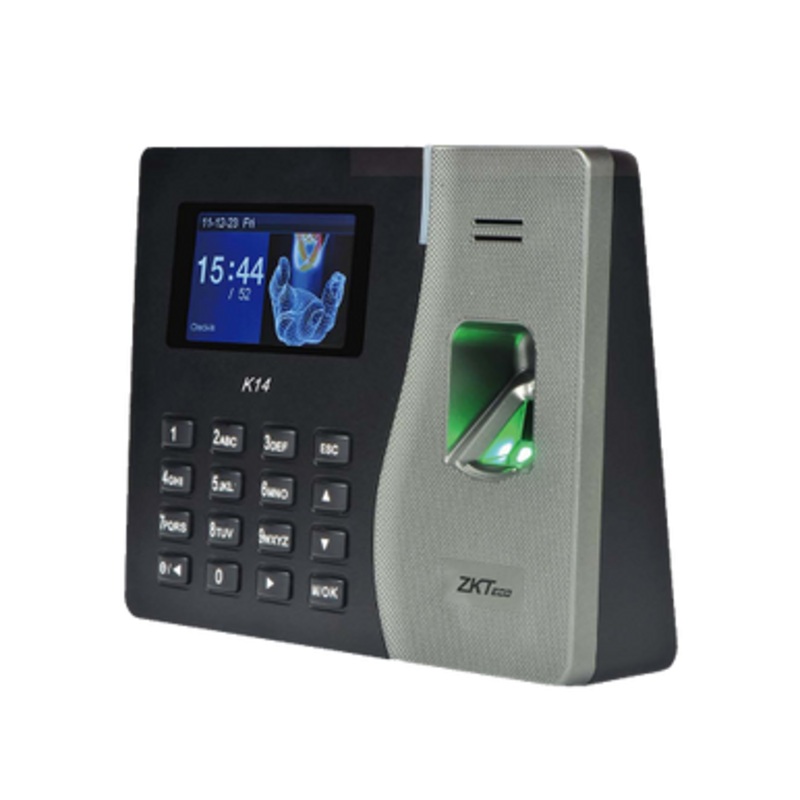 ZKT K14 Time attendance Standalone Fingerprint Reader with Network Capability (RFID access) | T31C01F61M00L03