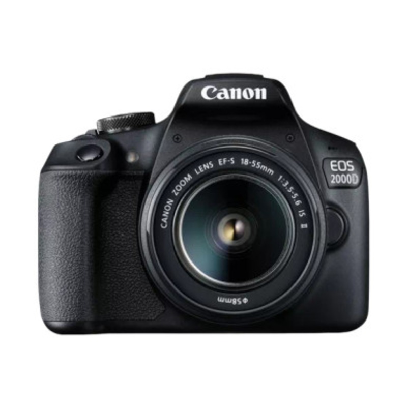 Canon Camera EOS 2000D with 18-55mm x 2 Lens Kit | 2000D