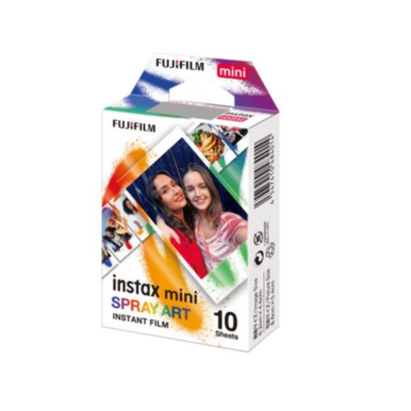 Fujifilm Instax Mini Spray Art Film  10 Exposures | FUJFMINSTAXMINI1PKSPRAY