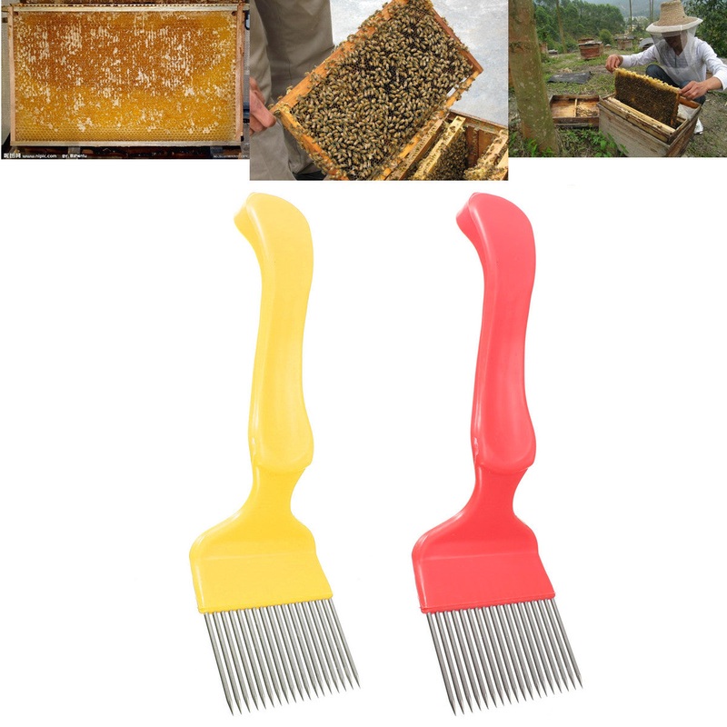 Stainless Steel Honey Comb Beekeeping Tine Uncapping Fork Hive Tool