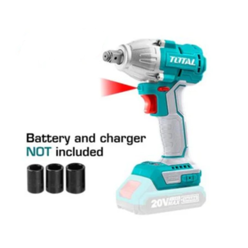 1/2 20V Brushless (Tool Only)     Total