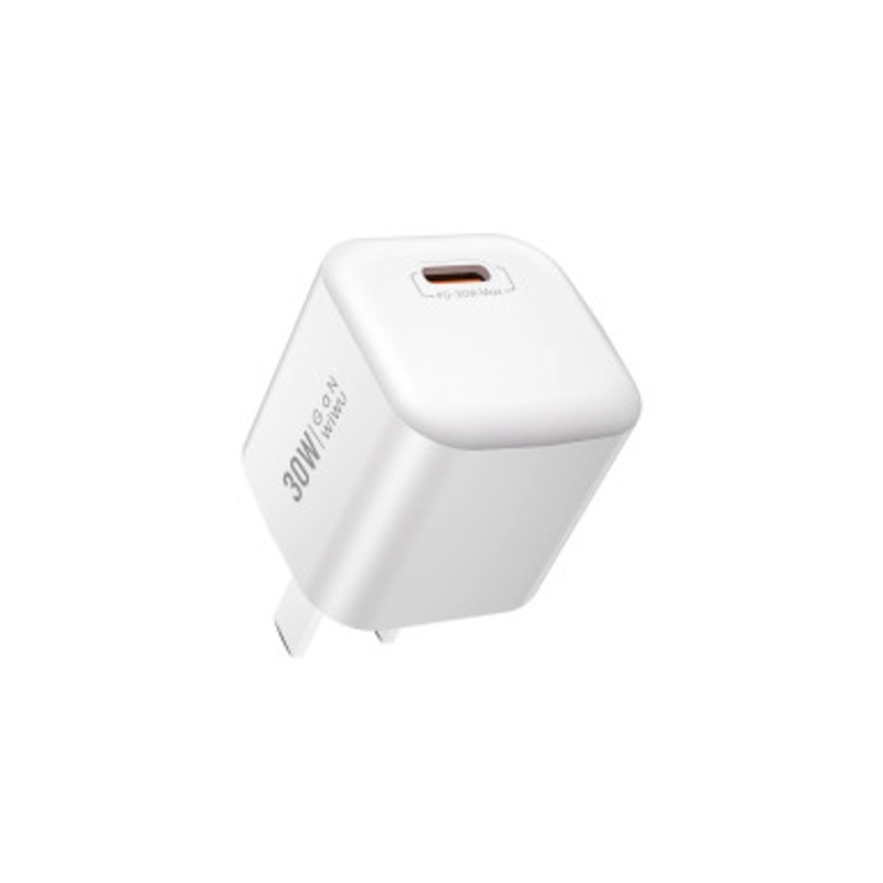 WIWU Wi-U006 EU 30W Charger + C-C cable White | WI-U006-C-WT