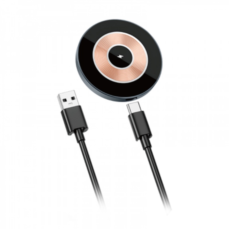 WIWU Wi-W008 15W wireless charger Black | WI-W008-BLK