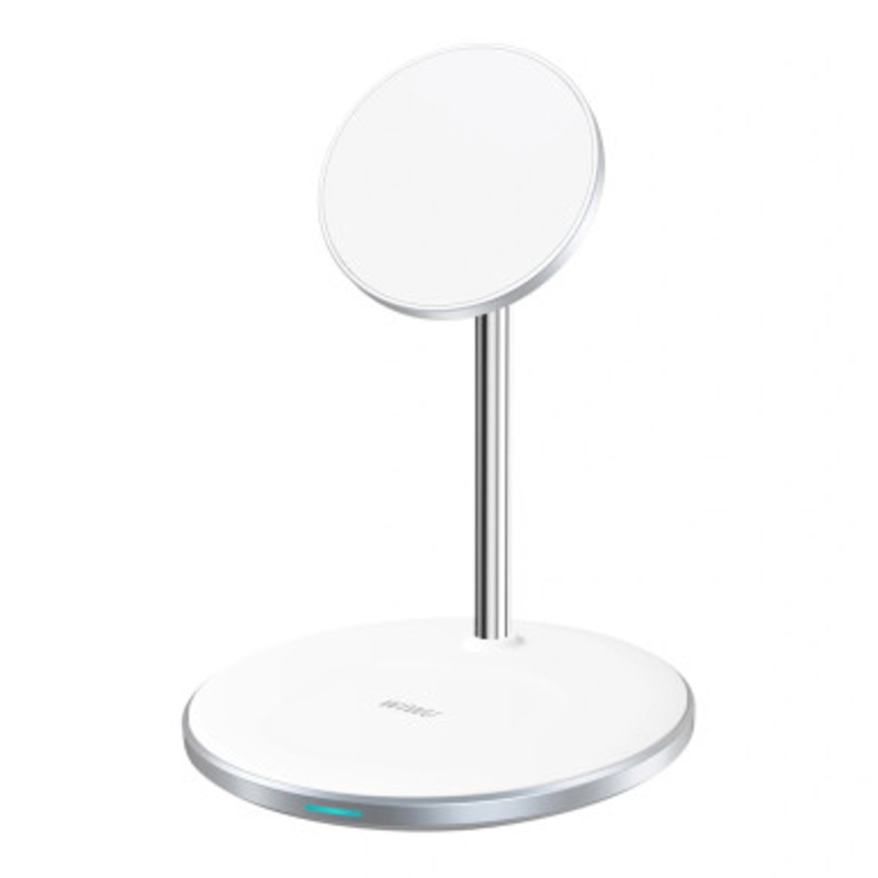 WIWU Wi-W019 15W Magnetic Wireless Charger White | WI-W019-WT