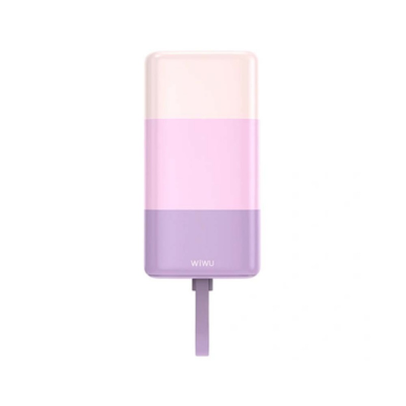 WIWU Colorful Serie Power Bank 10000mAh (Purple), Wi-P015PR