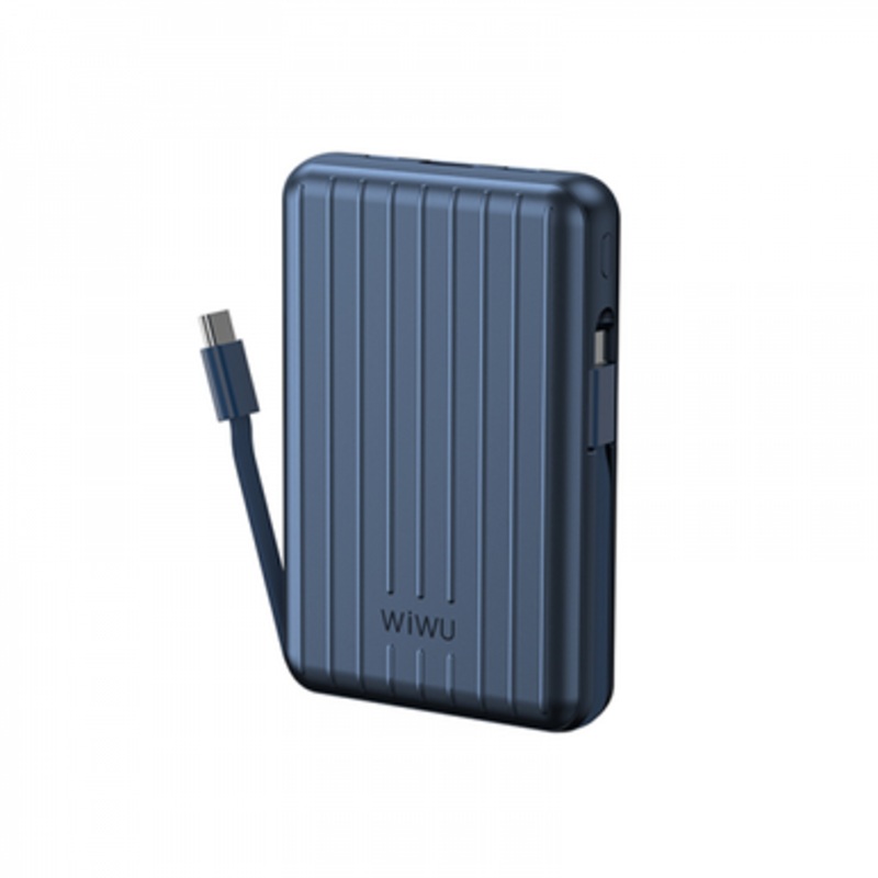 WIWU PP03 10000mAh Truck series Power bank – Blue | PP03-BL