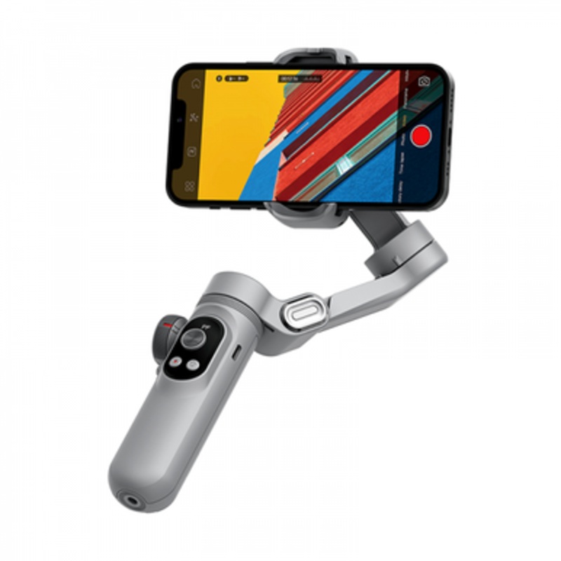 WIWU SE007 3-Axis Handheld Gimbal Stabilizer Stick-White | WI-SE007-WT