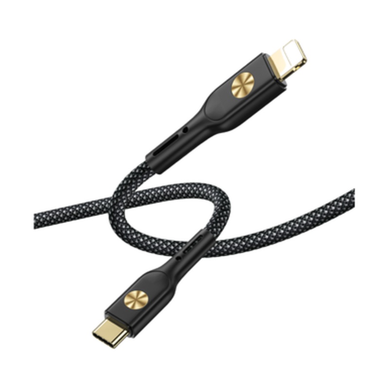WIWU Type-C to Lightning 30W Speed Cable, Black | Wi-C035