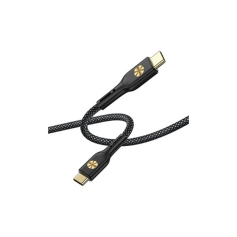 WIWU Type-C to Type-C 100W Speed Cable, Black | Wi-C035