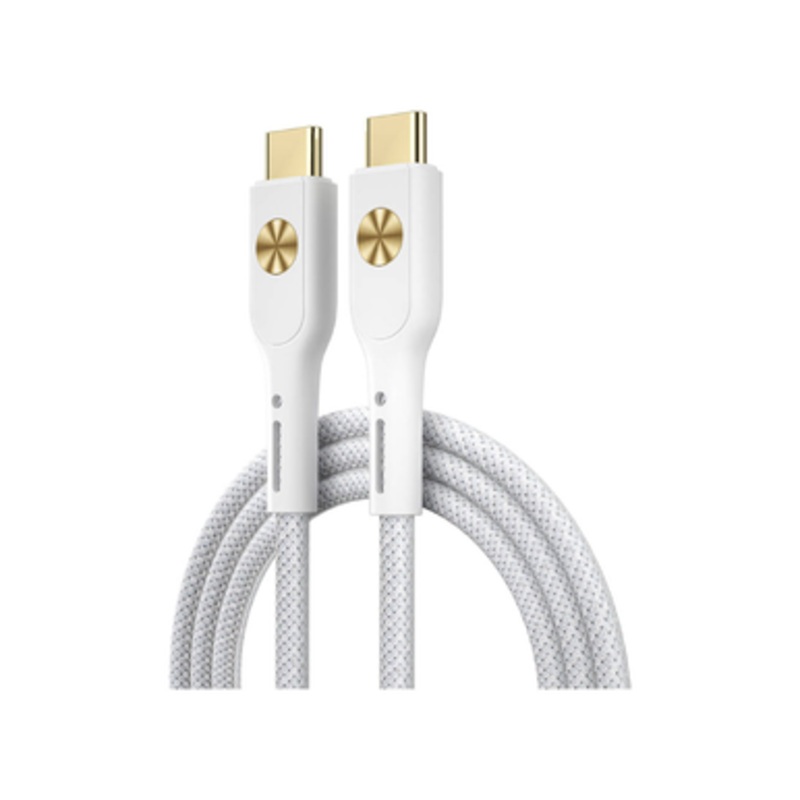 WIWU Type-C to Type-C 100W Speed Cable, White | Wi-C035