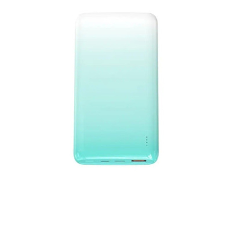 WIWU Wi-P008 Rainbow Power Bank 10000mAh – Green | P008-GN
