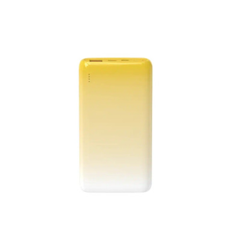 WIWU Wi-P008 Rainbow Power Bank 10000mAh – Yellow | P008-YL