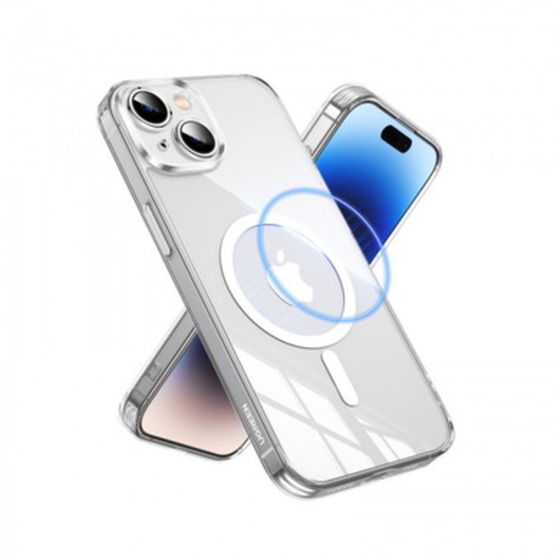 UGREEN Crystal Transparent Magnetic Protective Case forIphone 15 Plus| 25397