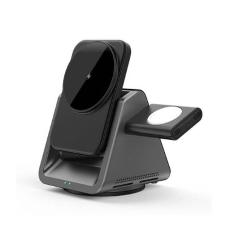 WIWU 3 in 1 wireless charger Wi-W018 Black | WI-W018-BLK