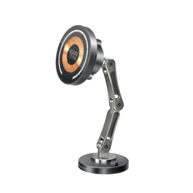 Promate SecureGrip 360 Cradleless 15W Magsafe Compatible Wireless Car Charger | MAGNUS-QI