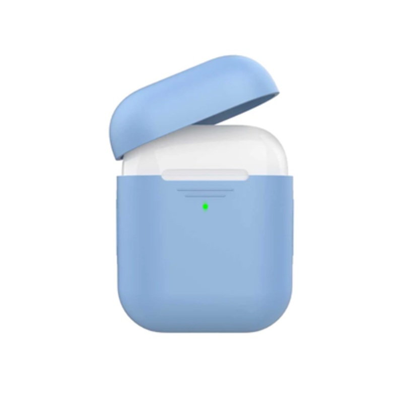 Promate Slim Silicon Case for Apple Airpods – Blue | AIRCASE