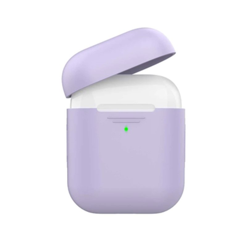 Promate Slim Silicon Case for Apple Airpods – Purple | AIRCASE