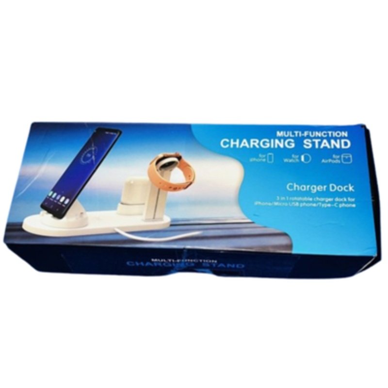 OEM 6-IN-1 Wireless Charging Station, Black