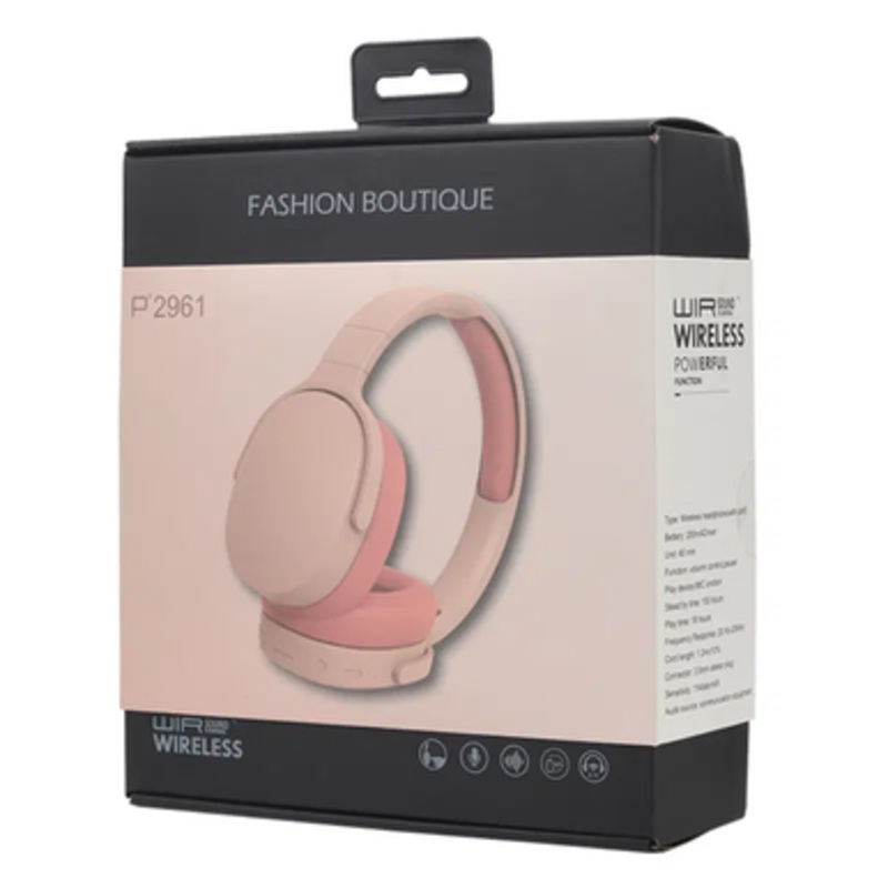 OEM P2961 Wireless Headphones, Pink