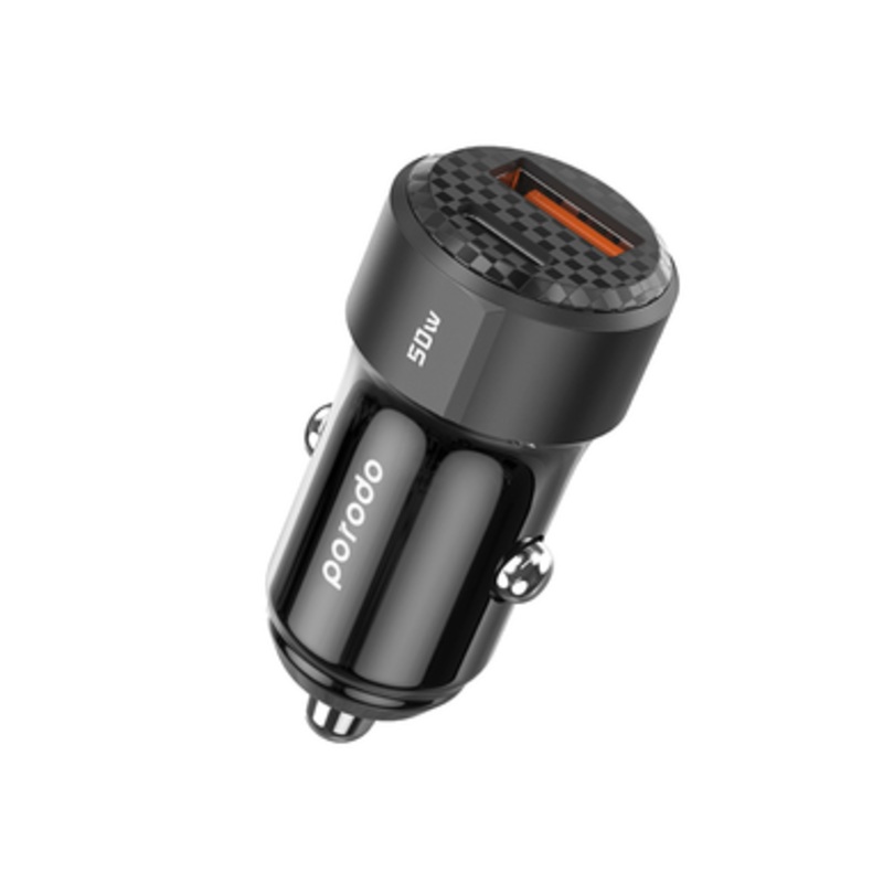 Porodo 50W Dual Port Car Charger | PD-CC50W