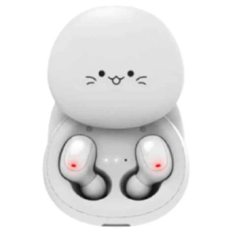 Porodo Soundtec Kids Wireless Earbuds ,White |PD-STWLEP005-WH
