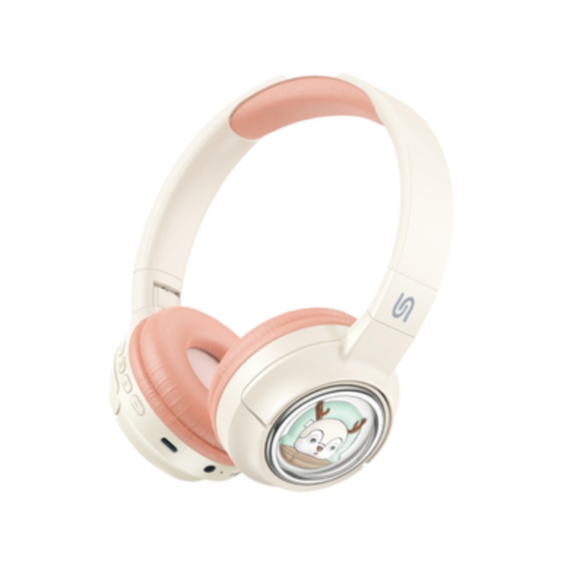 Porodo Soundtec Moose Wireless Kids Headphone – Pink | PD-STWLEP027-PK