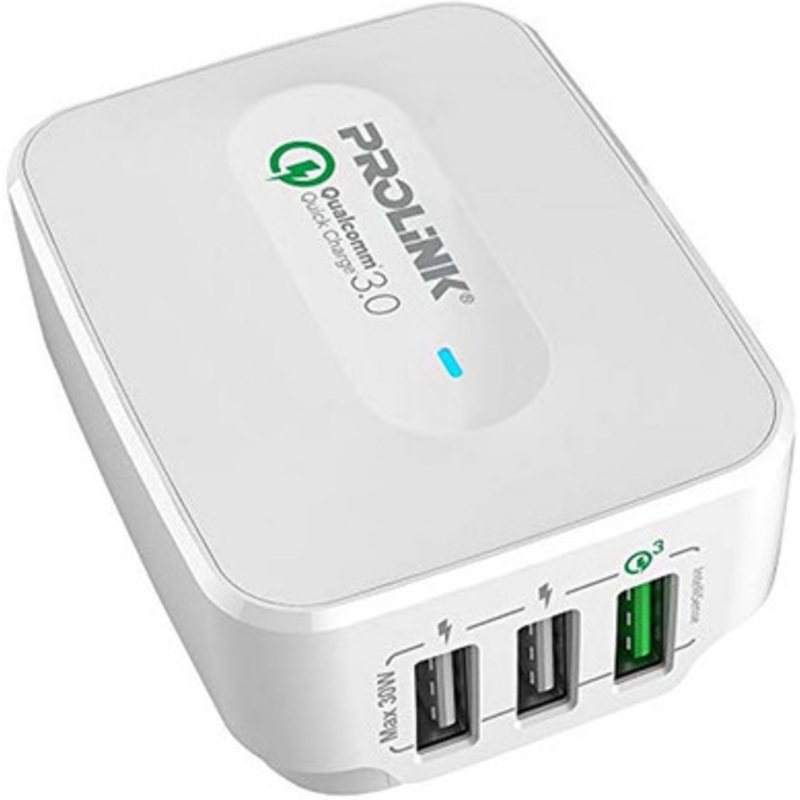 PROLINK 3 PORT TRAVEL WALL CHARGER | PTC32501