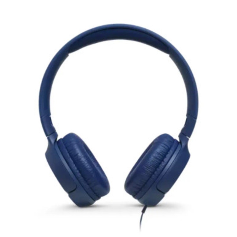 JBL TUNE 500 On-Ear Wired Headphone – Blue  | T500BLU