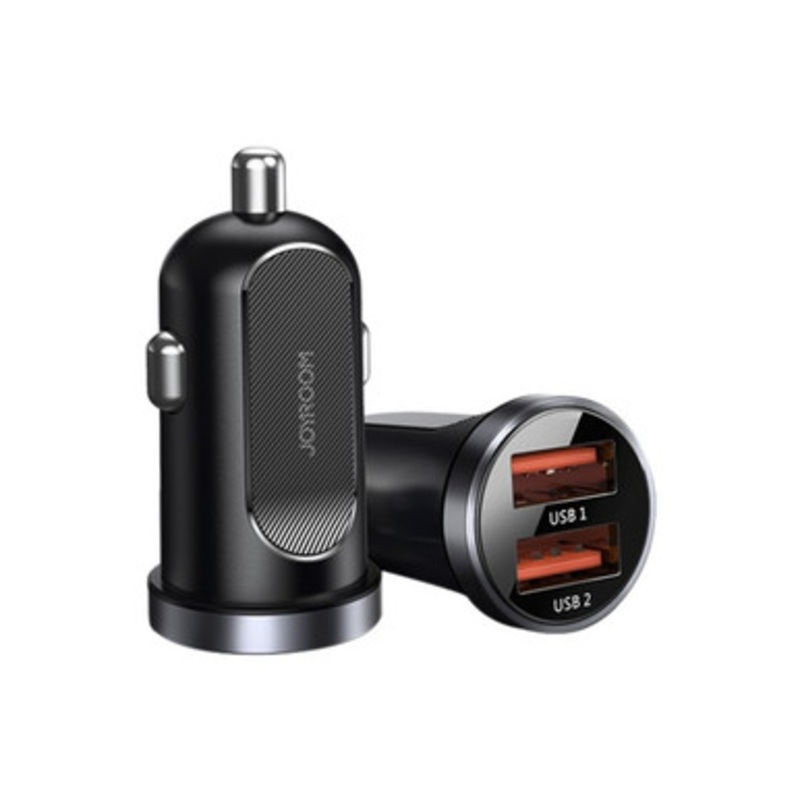 Joyroom C-A09 30W Mini Dual QC3.0 Smart Car Charger | C-A09
