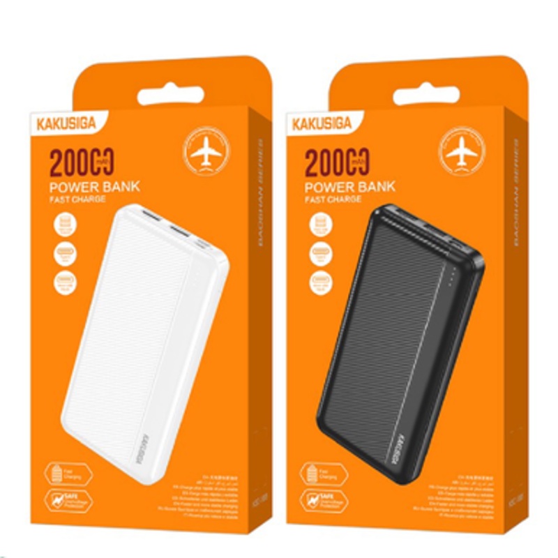KAKUSIGA KSC-1085 Powerbank 20.000mAh, White