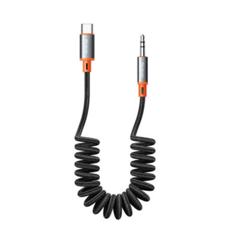 Mcdodo USB-C to 3.5mm Coiled Audio Cable 1.8m  Castle Series | CA-0900