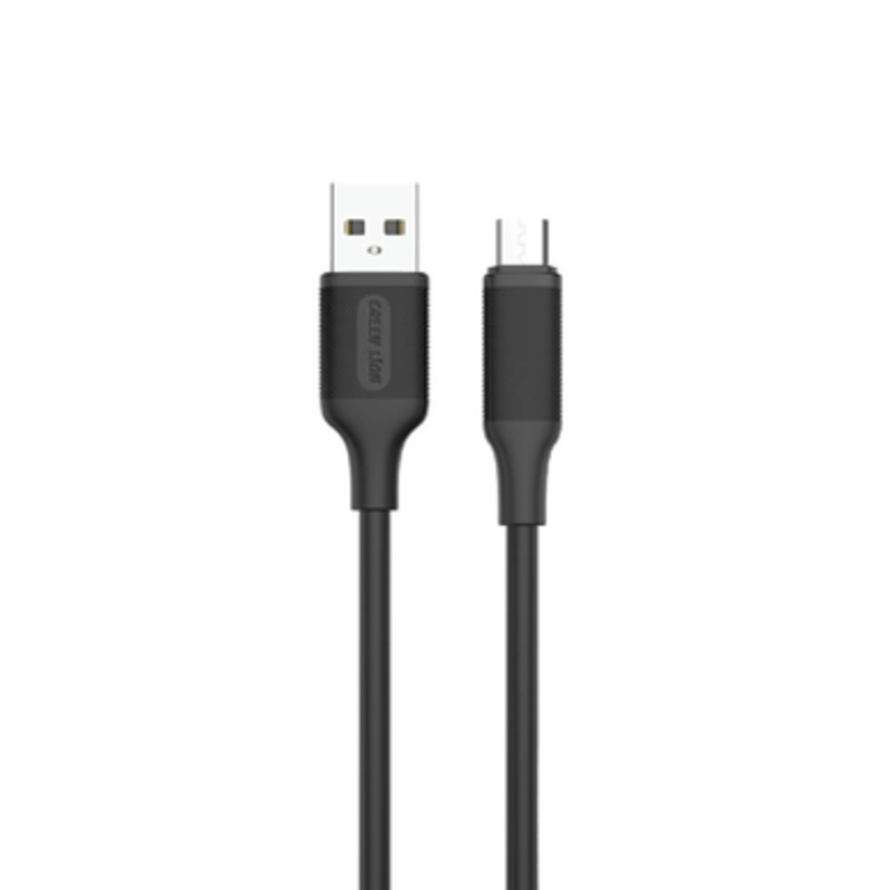 Green Lion USB-A To Type-C PVC Cable | GNPVCATCBK