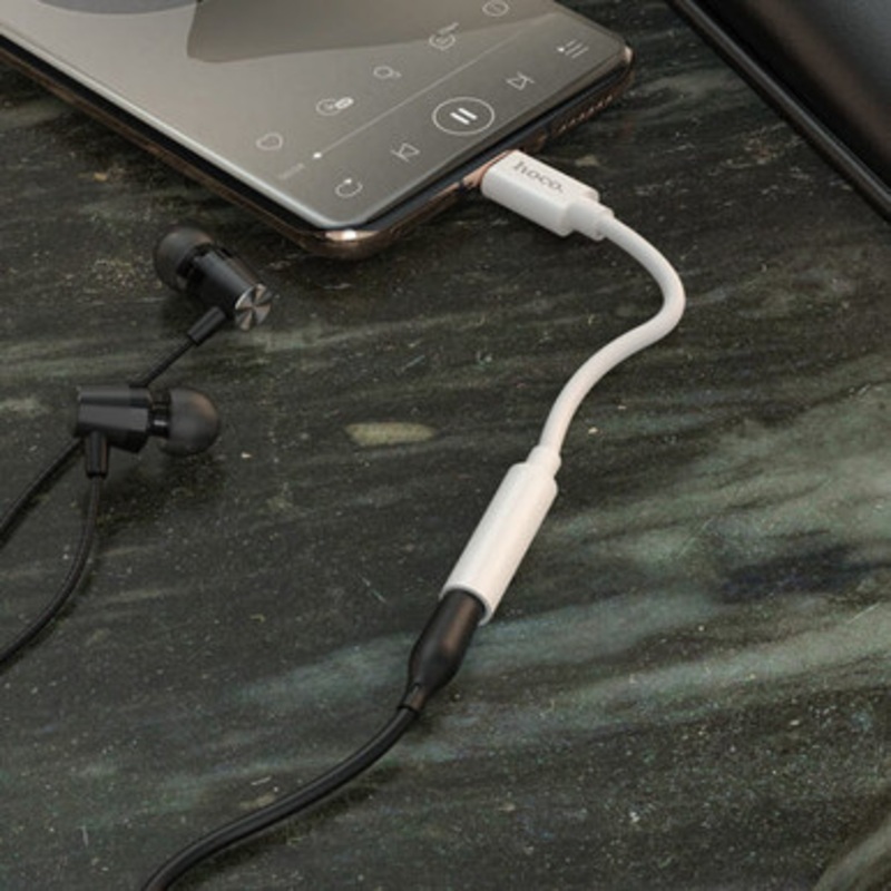 Hoco USB-C to 3.5mm Audio Converter Adapter  Compact PVC Design | LS30
