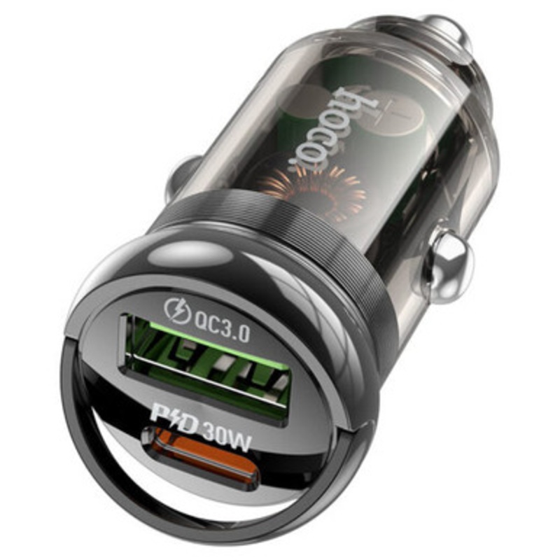 Hoco Z53A Dual Port Car Charger 30W | Z53A