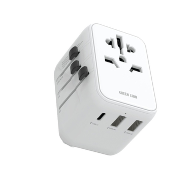 Green Lion 12W Universal Travel Adapter | GN12WUADWH