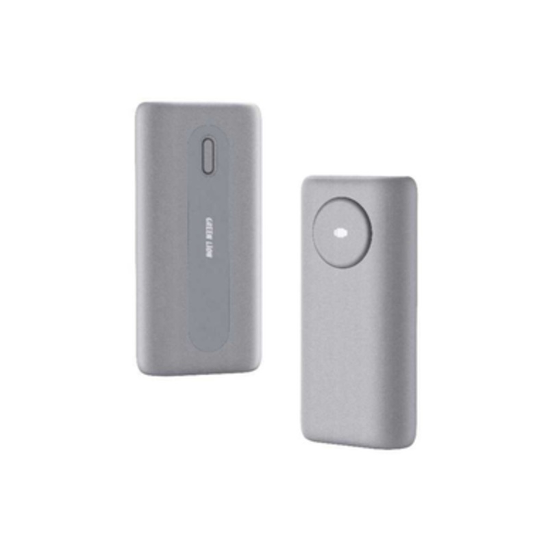 Green Lion 2 in 1 Power Bank 10000mAh with Wireless Watch Charger 2.5W – Gray | GN2N1OPB10KGY