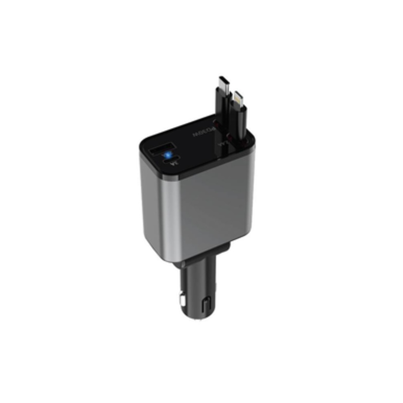 Green Lion 50W Car Charger – Black | GNRCC50WBK