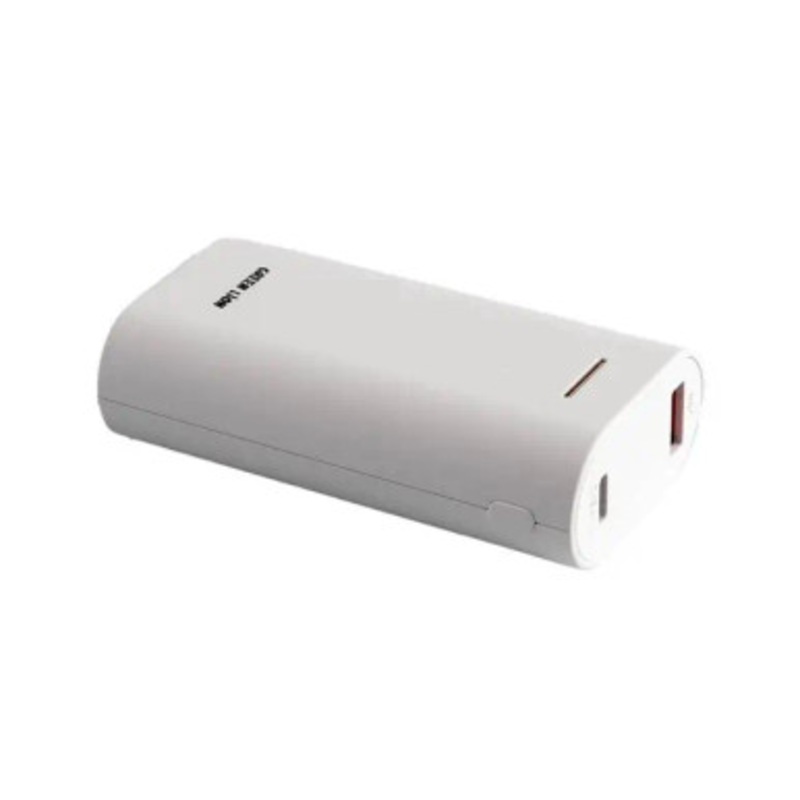 Green Lion Compact Power Bank 10000mAh PD 20W – White | GNCOM10KPBWH
